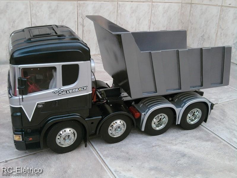 scania caçamba