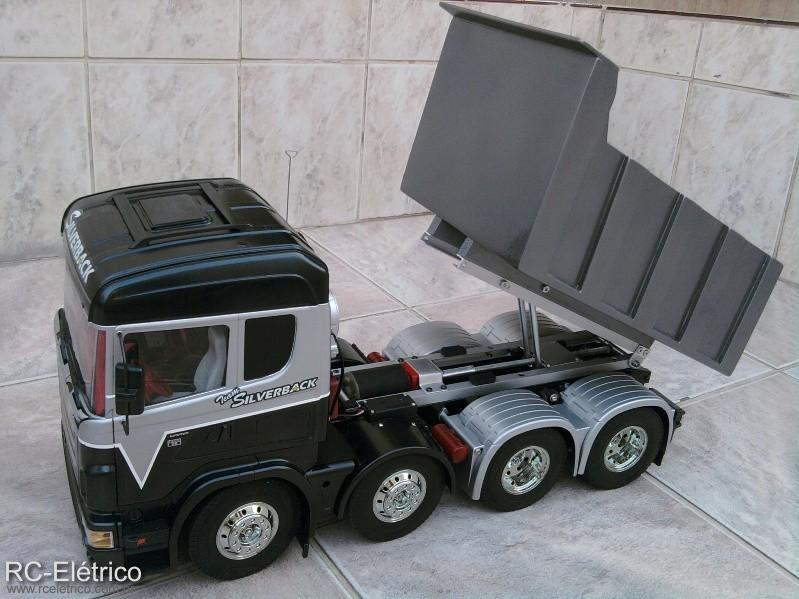 scania caçamba