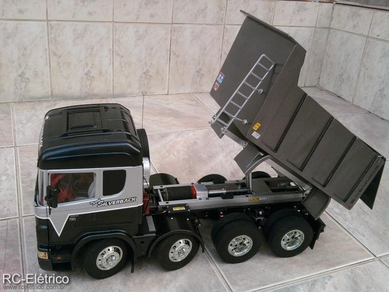 scania caçamba