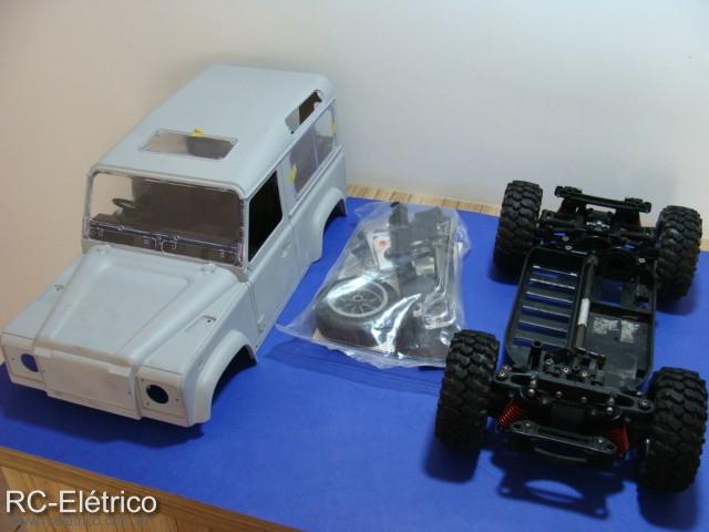 Vendo Bolha Land Rover D90 + Chassis TT-01!!